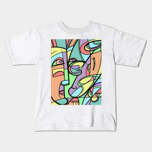 cubism Kids T-Shirt